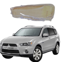 Стекло фары Mitsubishi Outlender 2 XL 2010-12г левое
