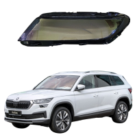 Стекло фары Skoda Kodiaq 2016-20 левое