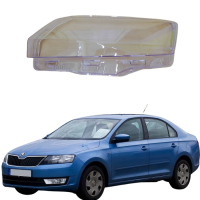 Стекло фары Skoda Rapid 2012 - 20г левое