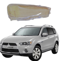 Стекло фары Mitsubishi Outlender 2 XL 2010-12г правое