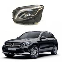 Стекло фары Mercedes GLC -class X253 220D 2016-2019 левое