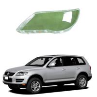 Стекло фары Volkswagen Touareg 1 (2006-2010) левое. Рестайлинг