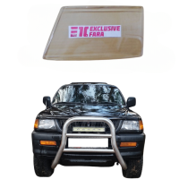 Стекло фары Mitsubishi Pajero 96-05г. Левое