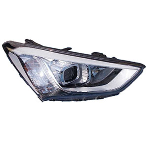 Стекло фары Hyundai Santa Fe 3 DM 2012-2016 Euro правое