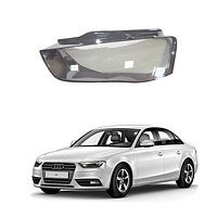 Стекло фары Audi A4  S4 (B8) Allroad 2011-15 левое Рестайлинг