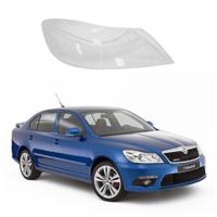 Стекло фары Skoda Octavia 2 A5 1Z 2008-13 правое. Рестайлинг