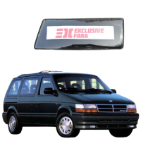 Стекло фары Dodge Voyager 91-95г левое