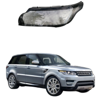 Стекла фар Land Rover Sport 2 2013-2017  Рестайлинг левое