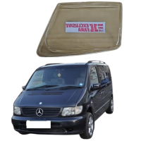 Стекло фары Mercedes vito грузовой 96-03 г. Левое