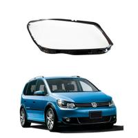 Стекло фары Volkswagen Touran (2010-2015) правое.