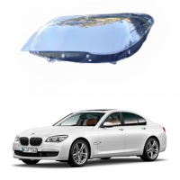 Стекло фары BMW 7 Series F01/F02/F04 Дорестайлинг (2008-2012) Левое