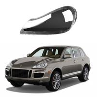 Стекло фары Porsche Cayenne 957 2007-2010 левое
