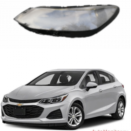 Стекло фары Chevrolet Cruze 2016-2019 левое