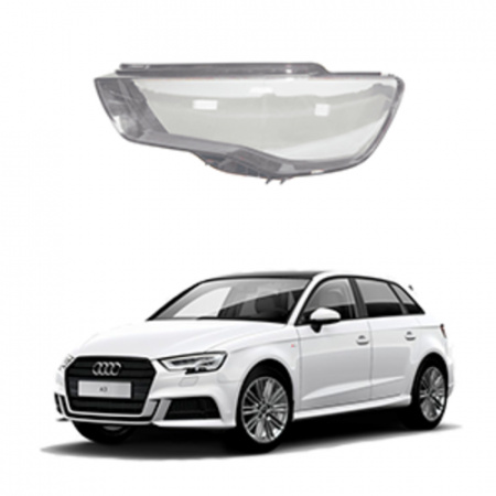 Стекло фары Audi A3 / S3 (8V) 2012-2016 левое.
