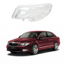 Стекло фары Skoda Superb 2 2008-2013 Дорестайлинг левое