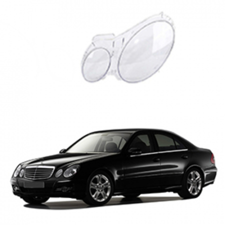 Стекло фары Mercedes E-CLASS W211 2002-2009 левое