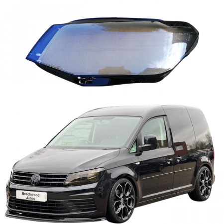 Стекло фары Volkswagen Caddy 2015-2020г левое
