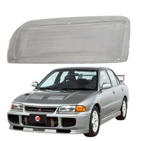 Стекло фары Mitsubishi Lancer 7 универсал 1991-2000 г. Седан 1991-1996г. левое