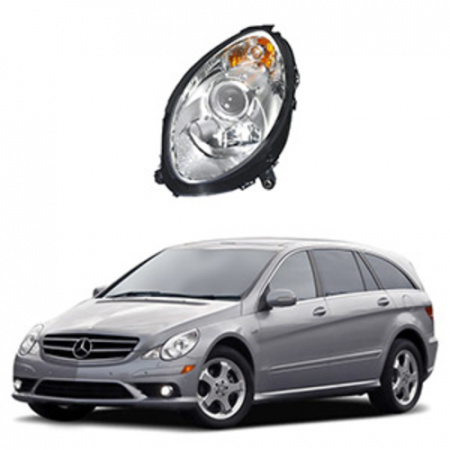 Стекло фары Mercedes R-CLASS W251 2005-2010 левое