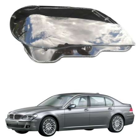 Стекло фары BMW 7 E65 / E66 2005-2008 правое. Рестайлинг