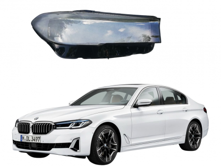 Стекло фары BMW 5 G30 (2020-2022) правое 