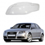 Стекло фары Audi A4 B7, 2004-2007 левая