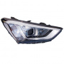 Стекло фары Hyundai Santa Fe 3 DM 2012-2016 Euro правое