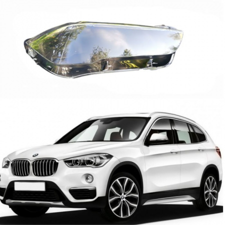 Стекло фары BMW X1 E48 правое 2015-2019