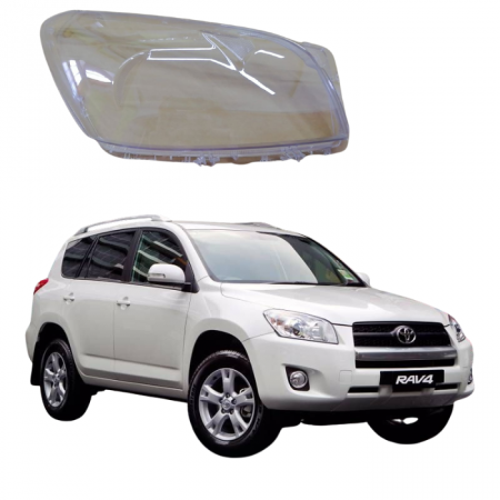 Стекло фары Toyota Rav 4 2008-2010 г правое