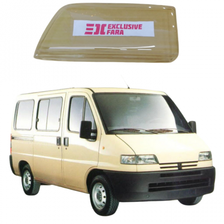 Стекло фары Peugeot Boхer 1994-1999г левое