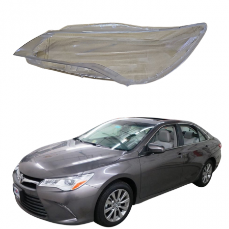 Стекло фары  Toyota Camri USA Left  2015-2017 г левое