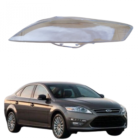 Стекло фары Ford Mondeo 4 2007-2014г Левое