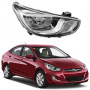 Стекло фары Hyundai Solaris I (RBr)  2010-2014 Дорестайлинг Правое