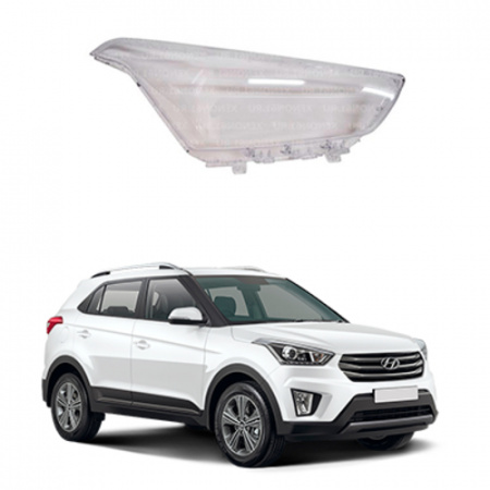 Стекло фары Hyundai Creta 2016-н.в. правое
