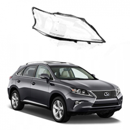 Стекло фары Lexus RX 3 RX270, RX350, RX450h (2012-15) Рестайлинг правое