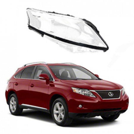 Стекло фары Lexus RX 3 RX270, RX350, RX450h 2009-12  Дорестайлинг правое