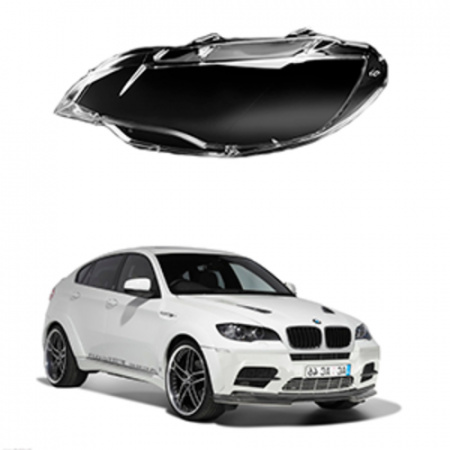 Стекло фары BMW X6 /X6M E71, X5M E70 2007-2014 правое