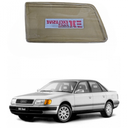 Стекло фары Audi 100/45 90-94 г. правое