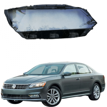 Стекло фары Volkswagen Passat B8 USA 2016-2018 правое