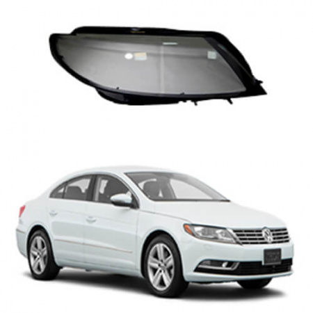 Стекло фары Volkswagen Passat CC (2011-2016) правое. Рестайлинг