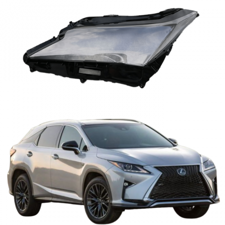 Стекло фары Lexus RX 4 RX300, RX350, 450  2016-2019 левое