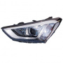 Стекло фары Hyundai Santa Fe 3 DM 2012-2016 Euro левое