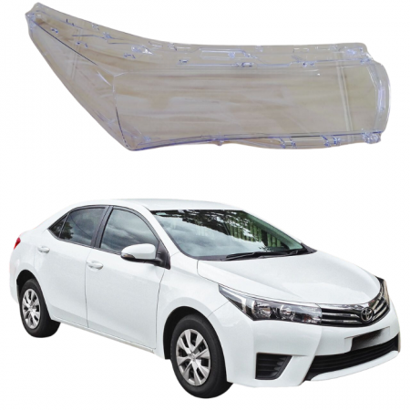 Стекло фары Toyota Corolla 2012-14г. правое