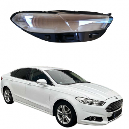 Стекло фары Ford Fusion 2014-2016г правое