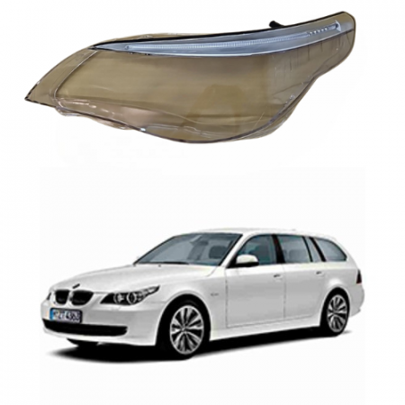 Стекло фары BMW 5 E60 / E61 2003-2010 левое