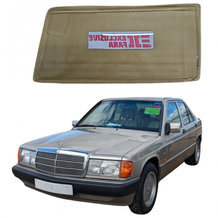 Стекло фары Mercedes 190 L левое