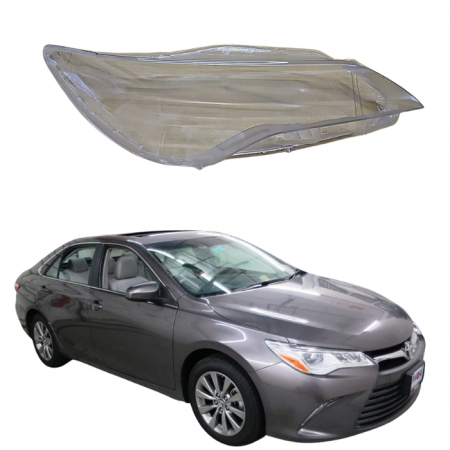 Стекло фары  Toyota Camri USA Left  2015-2017 г правое