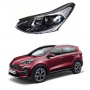  "Стекло фары KIA Sportage 4 QL 2015-2019 левое