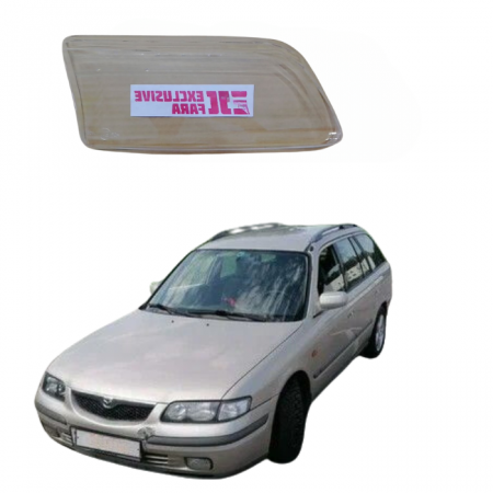Стекло фары Mazda 626 1996-1999 г правое