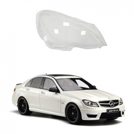 Стекло фары Mercedes C-CLASS W204 2011-2014. Рестайлинг  правое